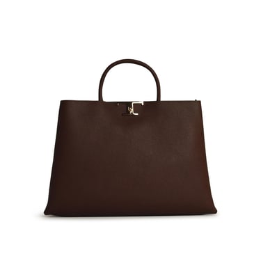 Tod's Medium 'T Timeless' Brown Leather Bag Woman