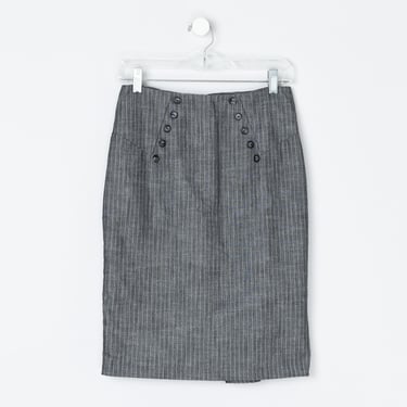 BURBERRY LONDON Vintage + Nova Check Midi Skirt Burberry's