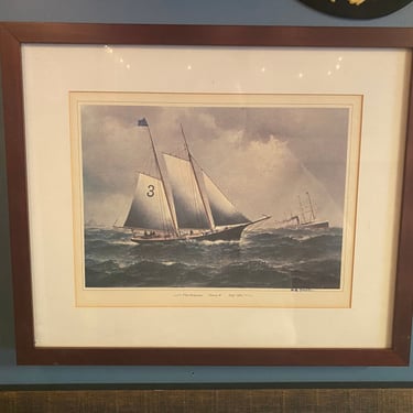 cj/ William A. Coulter Painting of The Gracie S. Pilot Schooner