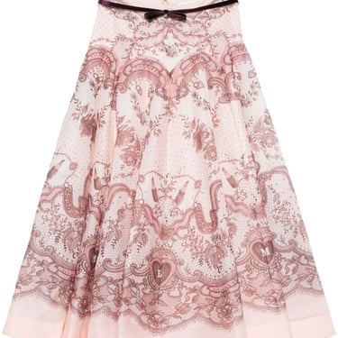 Zimmermann Women Crush Silk Blend Skirt