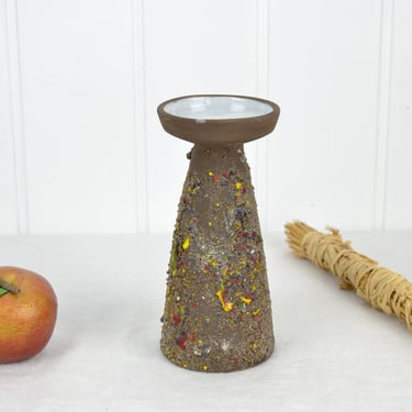 Studio ceramic vase ceramic vases flower vase studio ceramic design pottery vintage modern retro glass enamel 50s 60s 