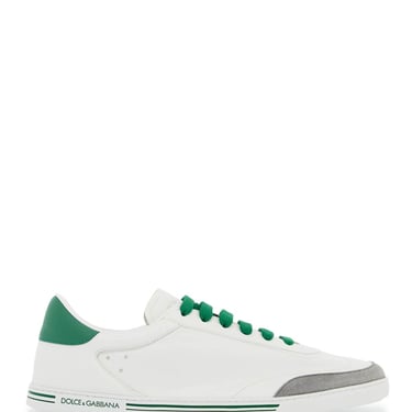 Dolce & Gabbana Leather Saint Tropez Sneakers In Men