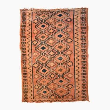 Lamiaa Vintage Moroccan Rug | 3'9&quot; x 5'7&quot;