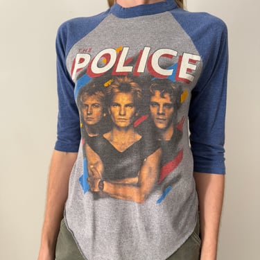 80s The Police Tour tee