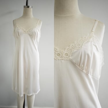 1980s Cream Slip 