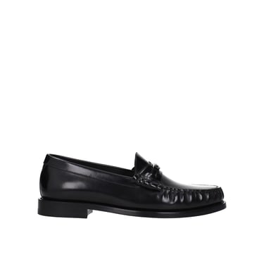 Celine Triomphe Leather Loafers Men