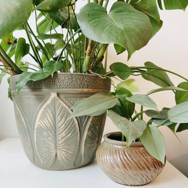 Vintage Green Planter