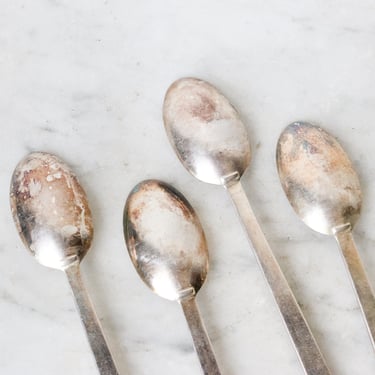 Simple Christofle Spoon Set of 4