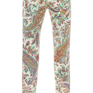 Etro Paisley Patterned Jeans Women