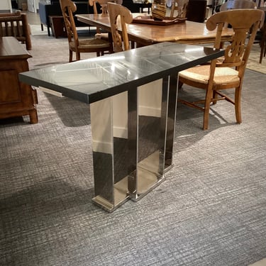 Marble Top Entry Table