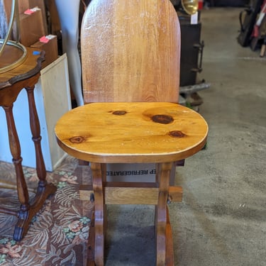 Unique Hand Crafted Yellow Pine Chair