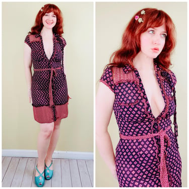 Teal Blue Silk Beaded Fairy Dress | Toots Vintage - New York, NY | ATTIC