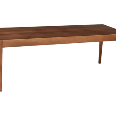 FREE SHIPPING - C. 1950s Mid Century Modern Rectangular Wooden Coffee Table 