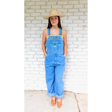 Liberty Overalls // vintage 70s denim boho hippie jeans medium light, Fenix Vintage