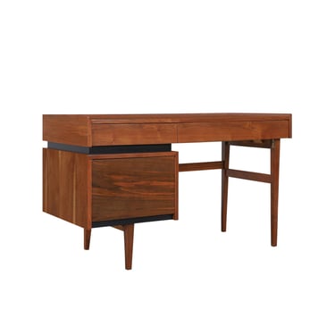 Vintage Walnut "Esprit" Desk by Merton L. Gershun for Dillingham