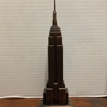 Vintage Cast Iron Empire State Building 