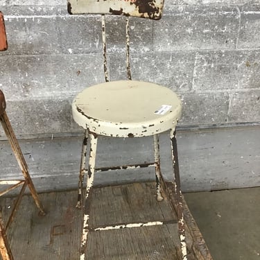 Vintage Steel Stool (Seattle)