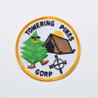 Vintage Rare 1990s Towering Pines Camp Patch 