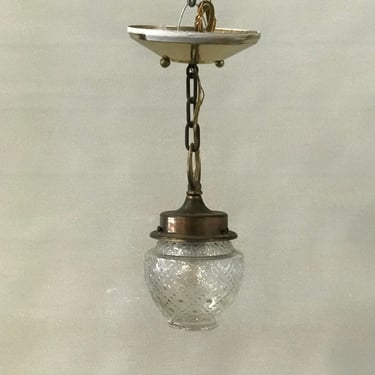 Vintage Moe Lighting Petite Pendant