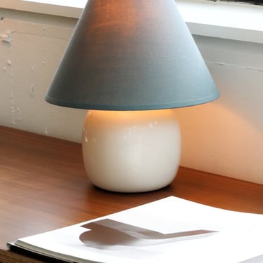 White Mini Ceramic Lamp