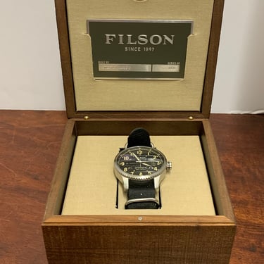 Filson Shinola Field Watch with Box 