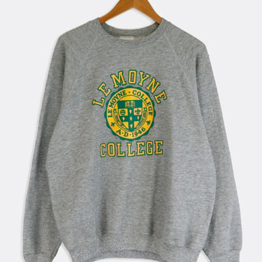 Vintage Le Moyne College Spell Out Sweatshirt Sz XL
