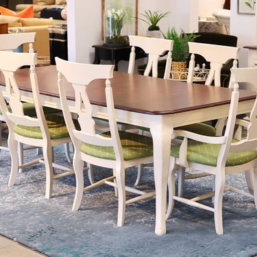 Canadel Dining Table and Six Chairs