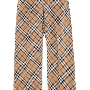 Burberry Ered Wool Blend Tailored Trousers Men