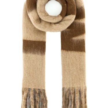 Marni Women Embroidered Wool Blend Scarf