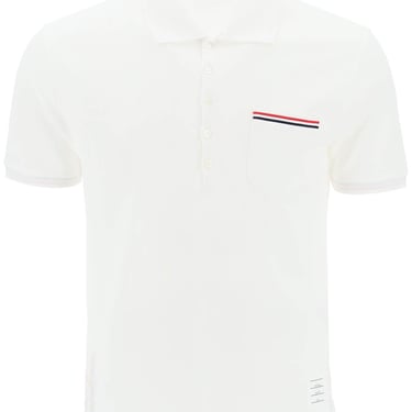 Thom Browne Mercerized Cotton Polo Shirt Men