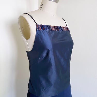 Vintage Taffeta Blouse by Iceberg, XS 