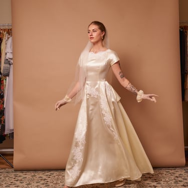Mabel Satin Gown