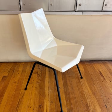 Paul McCobb Origami Ivori Desk Patio Chair Model 61