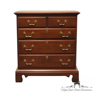 LINK TAYLOR Heirloom Solid Mahogany Traditional Style 27" Chairside Chest / Nightstand 