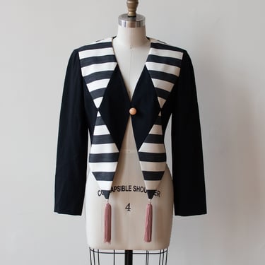 1990s Harlequin Jacket | Moschino Cheap & Chic 