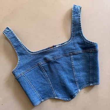 Pretty Please Denim Top