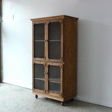Handmade Primitive Inspired Hutch // Storage Cabinet 