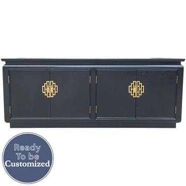 76&quot; Unfinished 4 Door Century Vintage Buffet #08745