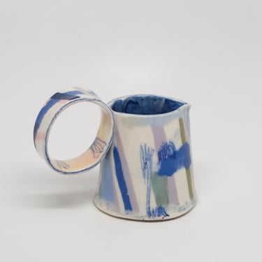 Porcelain Milk Jug Server 