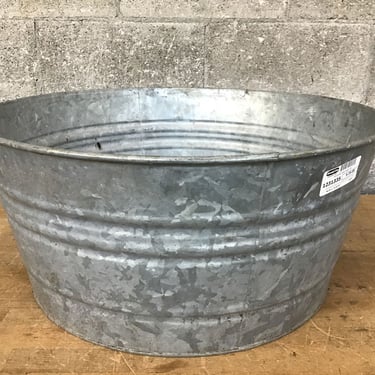 Galvanized Steel Wash Tub (Seattle)