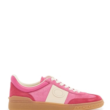 Valentino Garavani Velcro Sneakers In Cyclamen And Pink Women