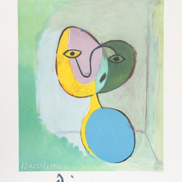 Figure (Portrait of Marie Therese Walter) by Pablo Picasso, Marina Picasso Estate Lithograph Poster 