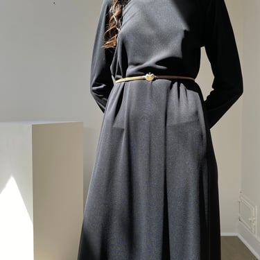 black minimalist sheath maxi dress xs 