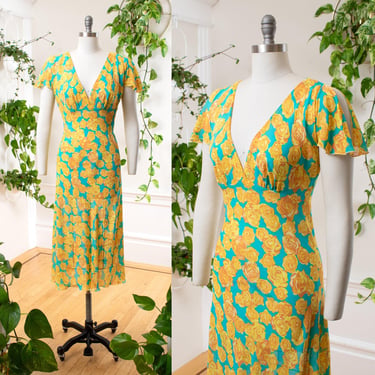 green tea dress Elegant V Neck Green Tea Length Prom Dresses,WP372 – winkbridal main image 0