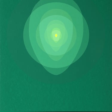 Green Mandala by Clarence Holbrook Carter 