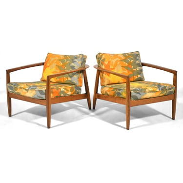 Folke Ohlsson Pair of Lounge Chairs by DUX