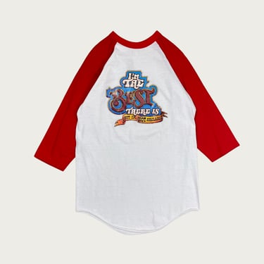 (L) Red Raglan Slogan Tee