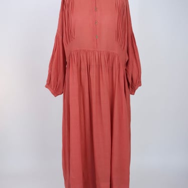 Injiri Pintucked Maxi Dress