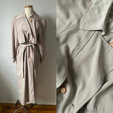 Perfect Neutral Trench Coat 