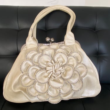 Vintage Cream Handbag 